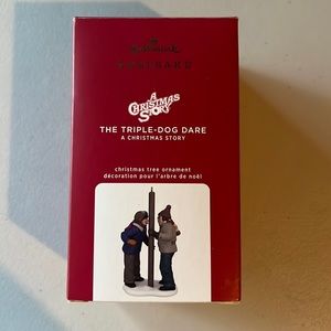 Triple dog dare ornament